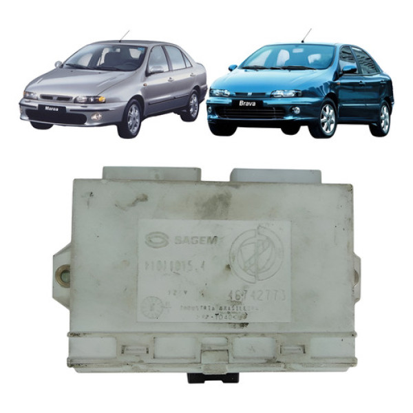 Modulo Conforto Vidro Trava Fiat Brava Marea 1998 2005