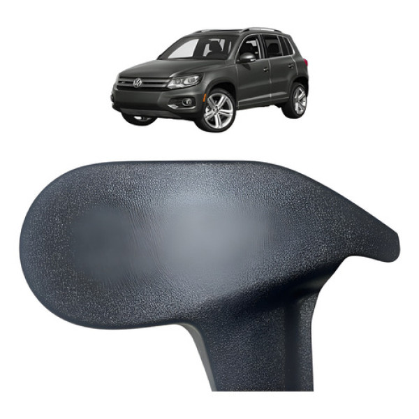 Moldura Lateral Banco Esq Vw Tiguan Original 5n0881479a Preto