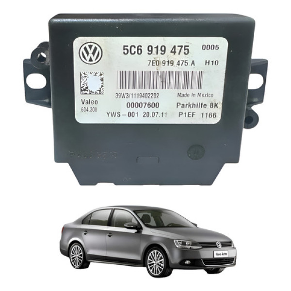 Módulo Sensor Estacionamento Vw Jetta 2011 2014 5c6919475
