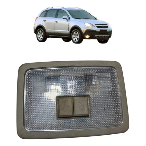 Luz Teto Cortesia Gm Captiva Cinza Central 07 15 Original
