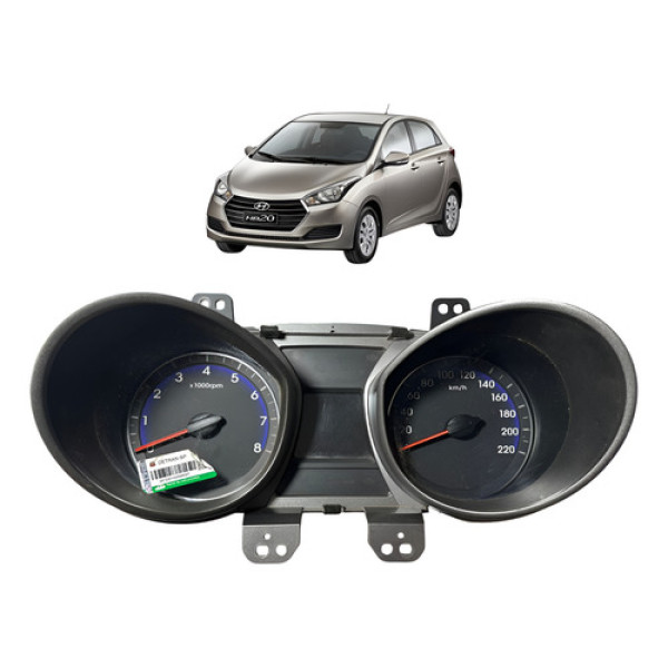 Painel Instrumento Hyundai Hb20 1.0 2015 940131s140  Preto