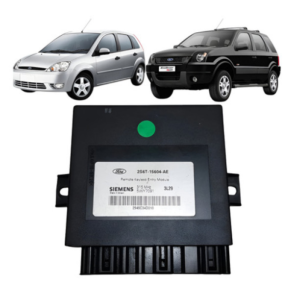 Modulo Conforto Vidro Trava Ford Ecosport Fiesta 2003 2007